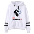 thumbnail image 1 of Scream 7 Inspired Graphic Merch Hoodie – Unisex Pocketless Pullover Sweatshirt, Casual Streetwear Top for Movie Fans, 1 of 6