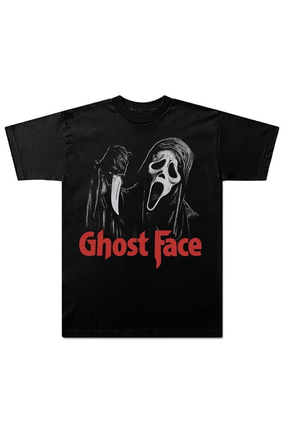 Scream 7 Movie Merch knife GhostFace Tshirt Summer Unisex Short-sleeved T-shirt Fashion Y2K Printed Casual Stylish Design Fan Tee