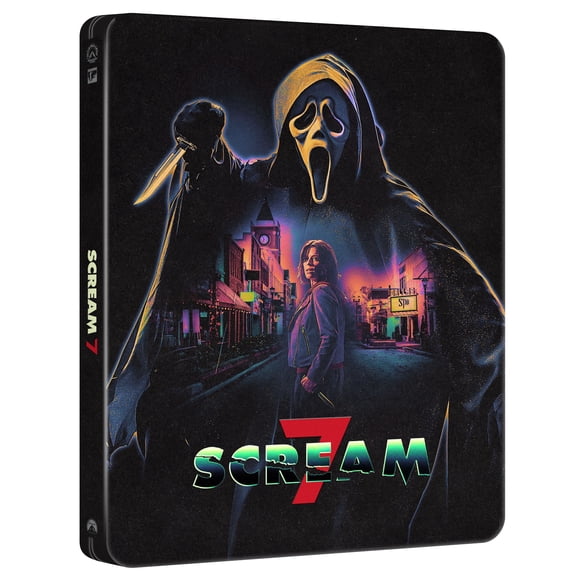 Scream 7 (Steelbook) (4K Ultra HD + Blu-ray + Digital Copy) Paramount, Horror, Thriller