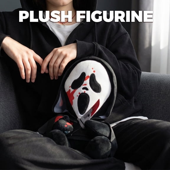 Scream Action Figure Plush Toys, Cute and Soft Plush Dolls, Are Ideal for Home Decoration and Play, and Also Make Great Birthday Gifts for Children and Adults.