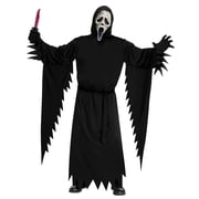 Scream Aged Ghost Face Halloween Costume for Adults, 3-Piece, Mens Size M-XL 32-42, by Fun World