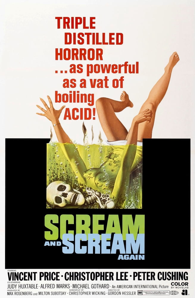 Scream And Scream Again Canvas Art - (11 x 17)