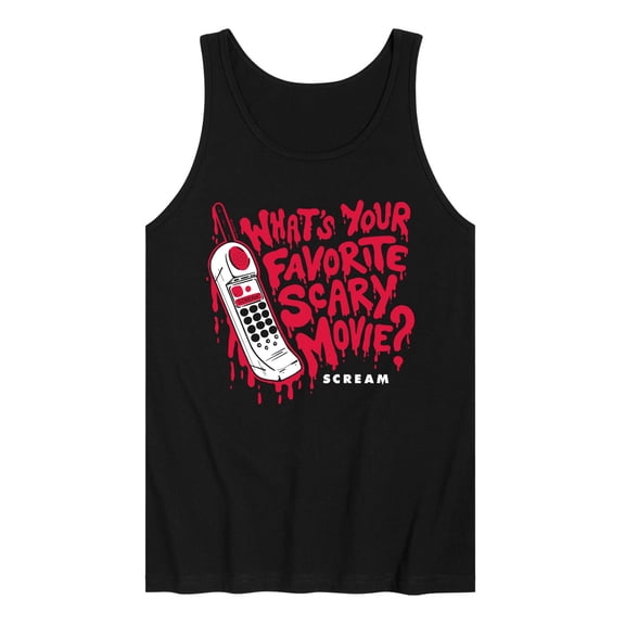 Scream - Favorite Scary Movie - Men's Tank Top