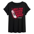thumbnail image 1 of Scream - Favorite Scary Movie - Women's Oversizd Graphic T-Shirt, 1 of 5