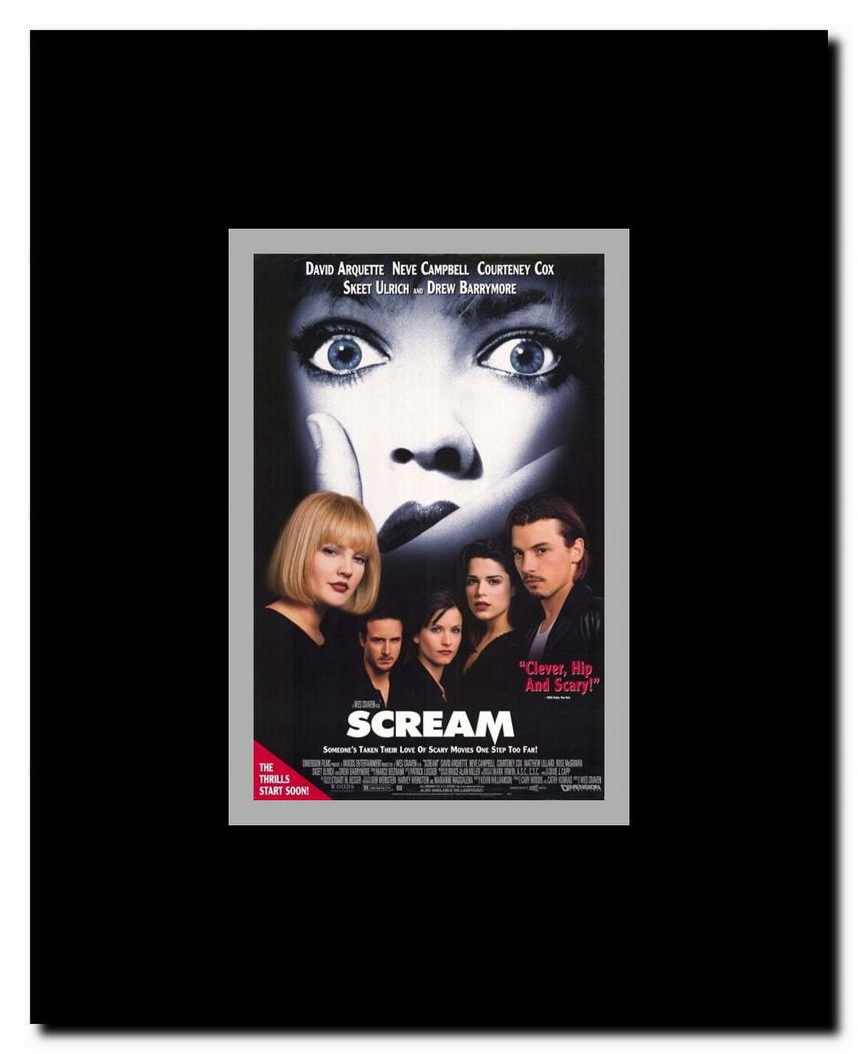 Scream Framed Movie Poster