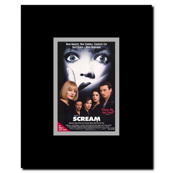 Scream Framed Movie Poster