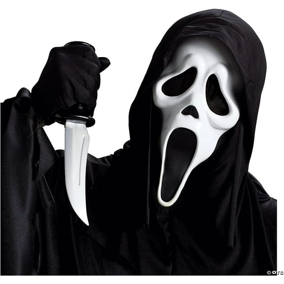 Scream Ghost Face  And Knife Set