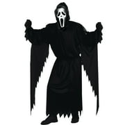 Scream Ghost Face Halloween Costume for Adults, 3-Piece, Mens Size M-XL 32-42, by Fun World