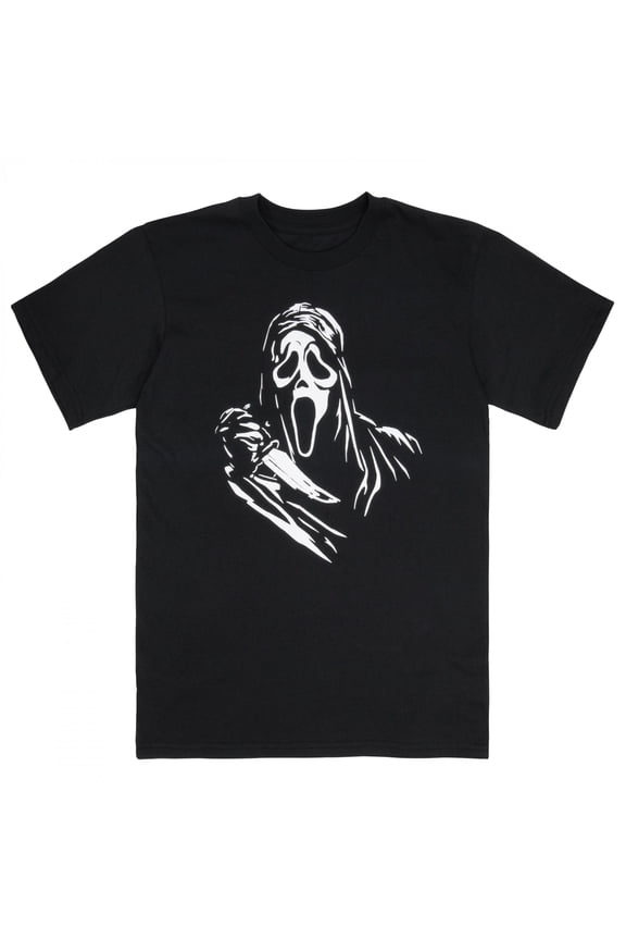 Ghost Face Hard Shadow T-Shirt-Medium