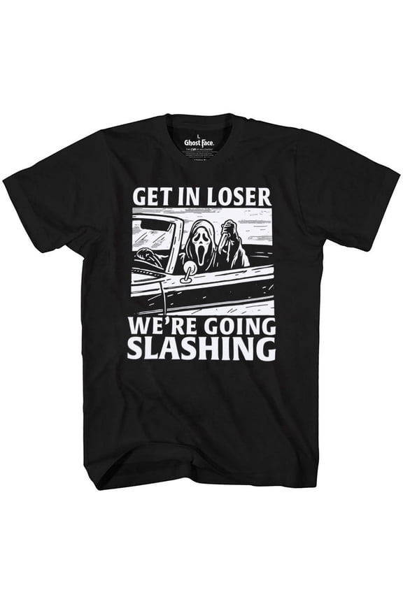 Ghost Face We're Going Slashing T-Shirt Size: 3X-Large