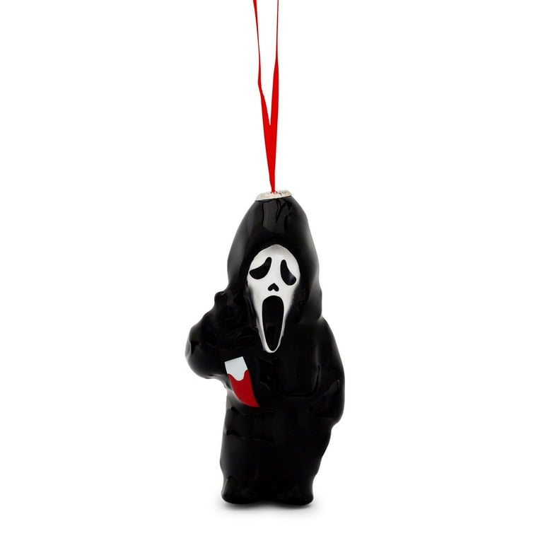 クリスマス　オーナメント　scream Scream Ghostface 4-Inch Shatterproof Christmas Decoration Ornament