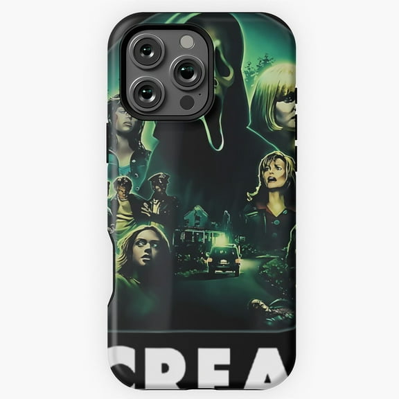 Scream Ghostface Creepy Halloween 80S Horror Movie Phone Case for iPhone 16 15 14 13 12 11 Pro Max M5903534