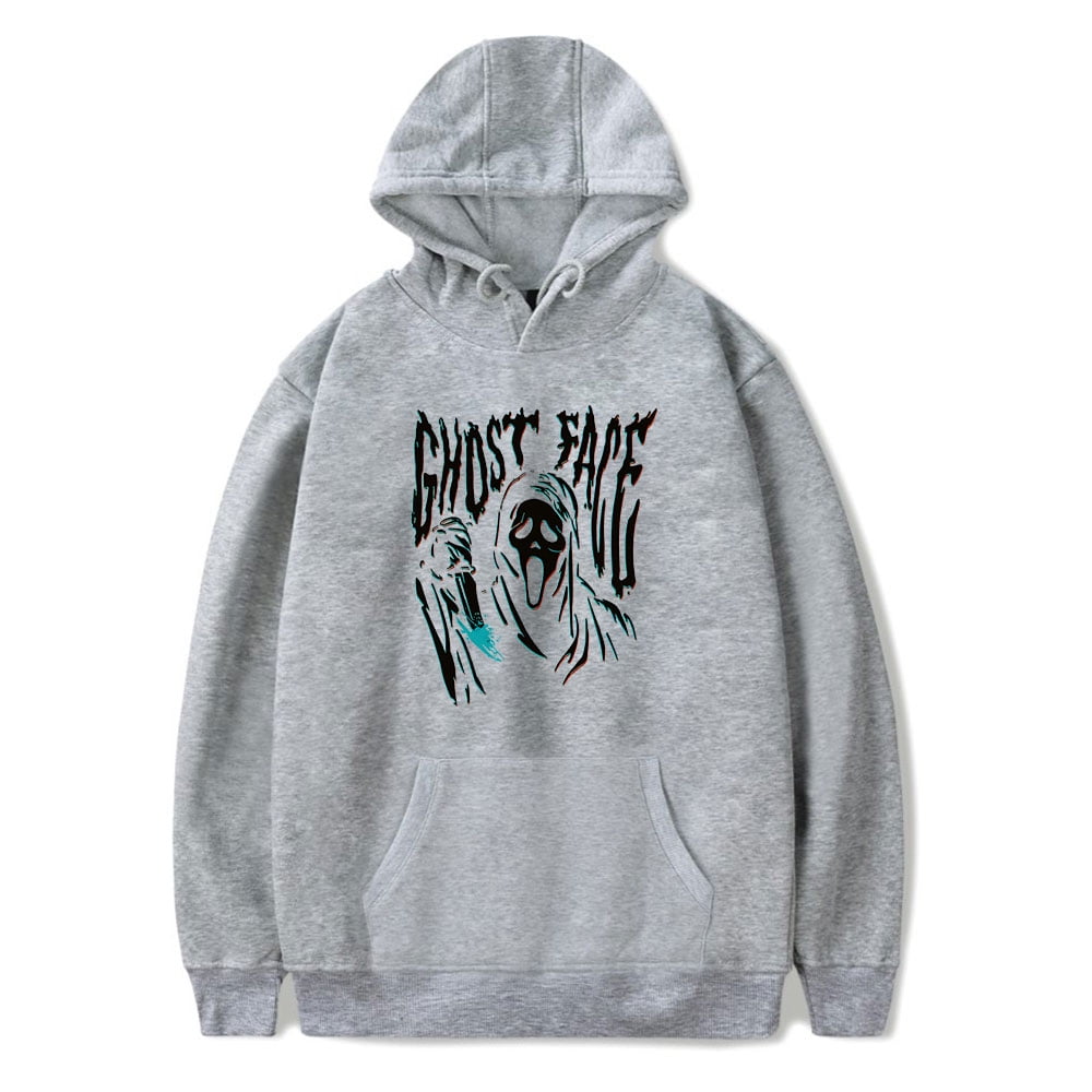 Scream Ghostface Hoodie Scary Movies Merch Halloween Horror Sweatshirts