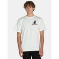 thumbnail image 1 of Scream Ghostface Men's & Big Men's Vintage Style Heavyweight Graphic Tee Shirt, Sizes S-2XL, 1 of 5