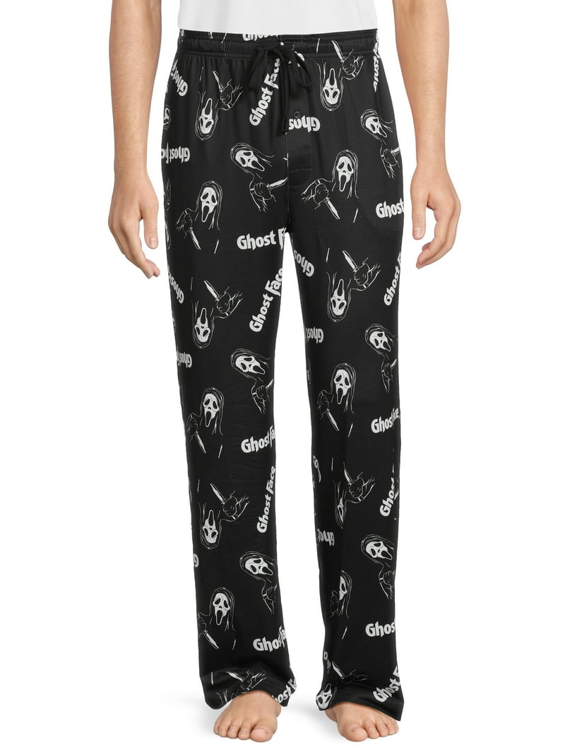 Ghostface Killah Men's Sleep Pants, Allover Ghostface Print, Sizes