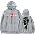 thumbnail image 1 of Scream Ghostface Merch Unisex Hoodie, Horror Movie Inspired Long Sleeve Pullover, Fashion Casual Sweatshirt for Men and Women, 1 of 2