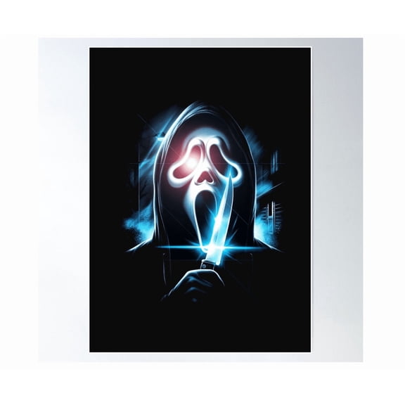 Scream Ghostface Poster Wall Art Home Decor Office Wall Art