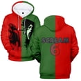 thumbnail image 1 of Scream Hoodies Women Men Cartoon Hooded Long Sleeve Pullover Scream 6 Horror Flim Merch, 1 of 3