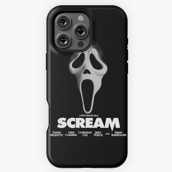 Scream Horror Halloween New Ghostface How Scary Wake Up Slasher Sweat Funny Phone Case for iPhone 16 15 14 13 12 11 Pro Max M5912344