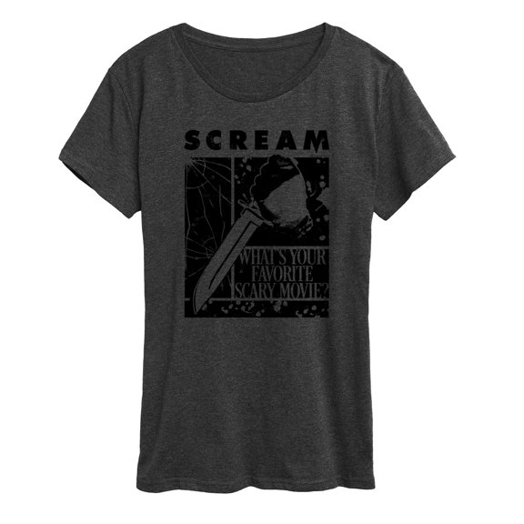 Scream - Knife - Women's Short Sleeve Graphic T-Shirt