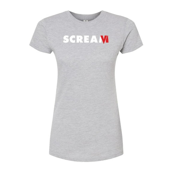 Scream - Logo - Juniors Fitted Graphic T-Shirt