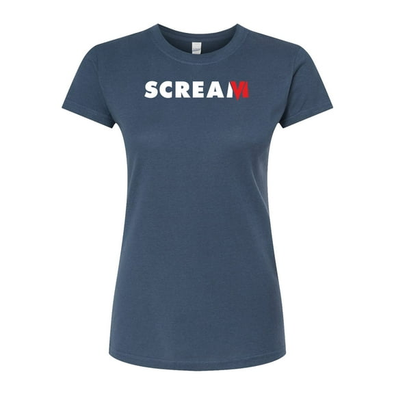 Scream - Logo - Juniors Fitted Graphic T-Shirt