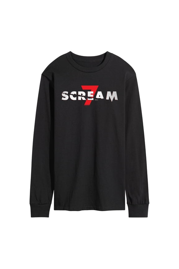 - Logo Large - Men's Long Sleeve Graphic T-Shirt