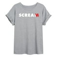 thumbnail image 1 of Scream - Logo - Women's Oversized Graphic T-Shirt, 1 of 5