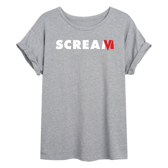 Scream - Logo - Women's Oversized Graphic T-Shirt