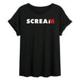 thumbnail image 1 of Scream - Logo - Women's Oversized Graphic T-Shirt, 1 of 5
