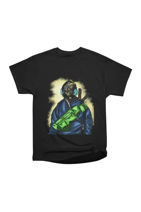 Scream Mask man T-Shirt Tee Gift For Him Merch For Her Apparel For Friend T-Shirt Tee Gift