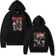 thumbnail image 1 of Scream Merch Ghostface Hoodie Unisex Drawstring Pocket Casual Sweatshirt Stylish Long-Sleeve Pullover, 1 of 2