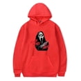 thumbnail image 1 of Scream Merch Hoodie Cartoon Print Casual Halloween Style Hoodie Sweatshirt, 1 of 2