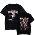 thumbnail image 1 of Scream Merch T-shirt Unisex Fashion Cool Print Logo Halloween Style Short Sleeve, 1 of 2
