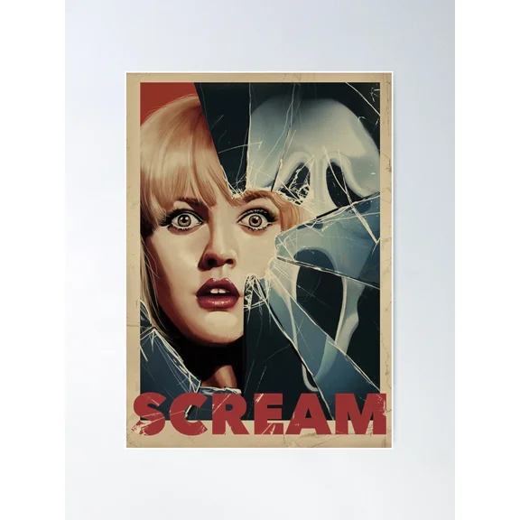 Scream Movie Poster Unframed Size 24''x36'' GooGate