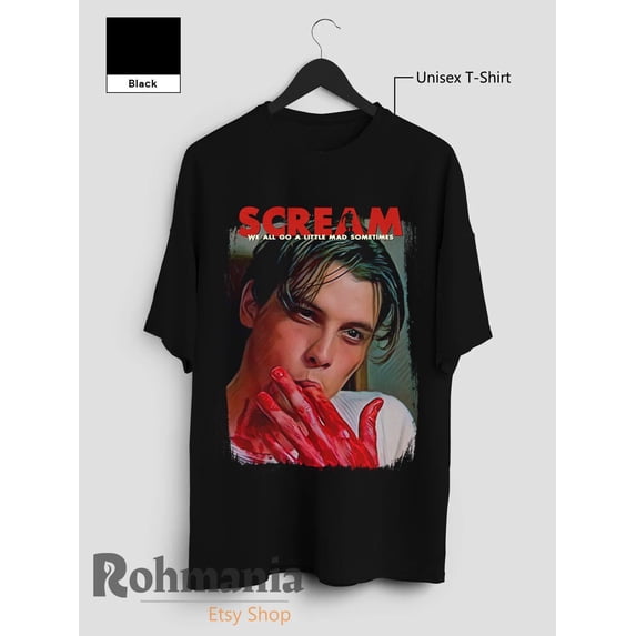Scream Movie Unisex T-Shirt, Retro Horror Film Shirt