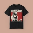 thumbnail image 1 of Scream Movie Vintage Graphic Tee. Retro Horror Shirt. Scary Movie. Holiday Horror Gift. Halloween Gifts. Le Butikk,Black Color,Size M, 1 of 5
