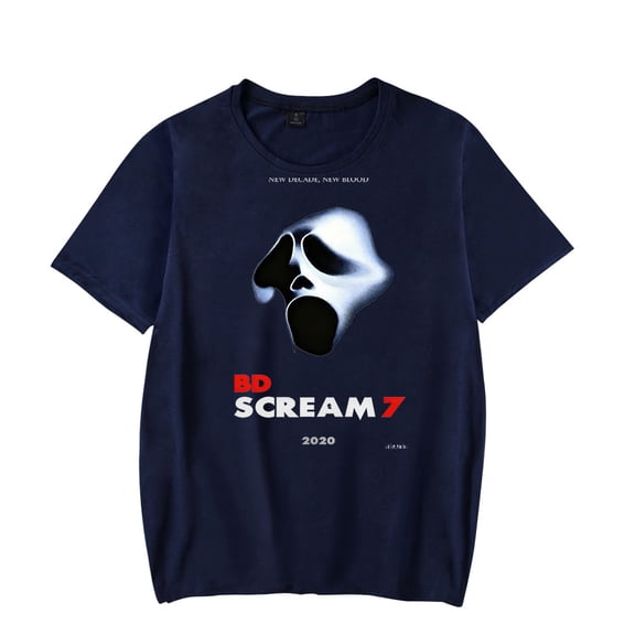 Scream Pic T-shirt Summer Unisex Short-sleeved Fashion Y2K Casual Stylish Design Tee