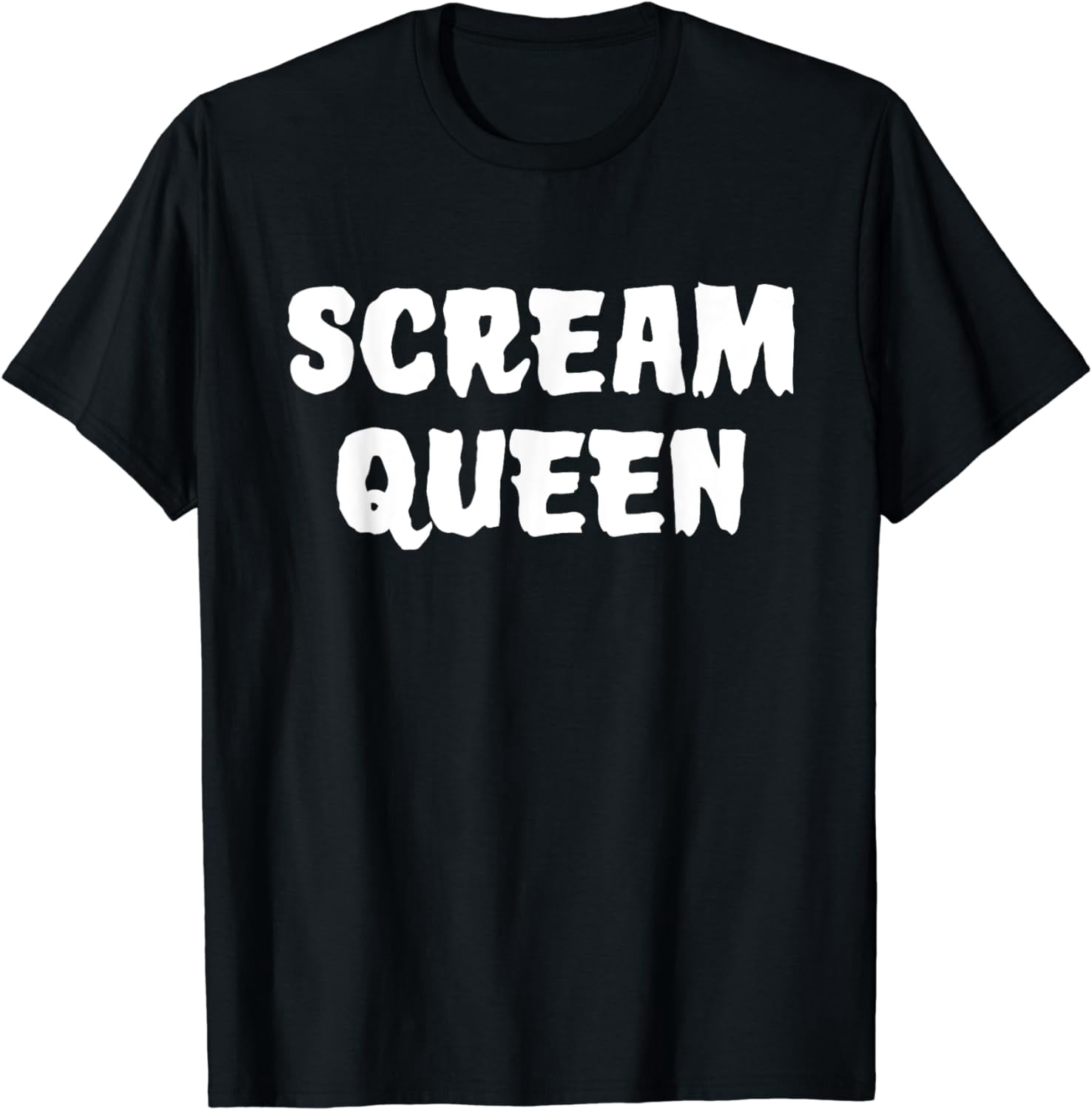 Scream Queen Punk Goth Horror Movie Fan T-Shirt - Walmart.com