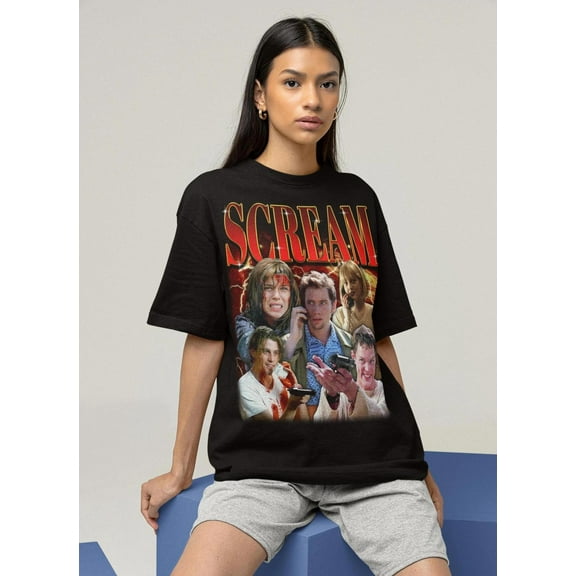 Scream Shirt, stu macher shirt,skeet ulrich shirt,scream merch