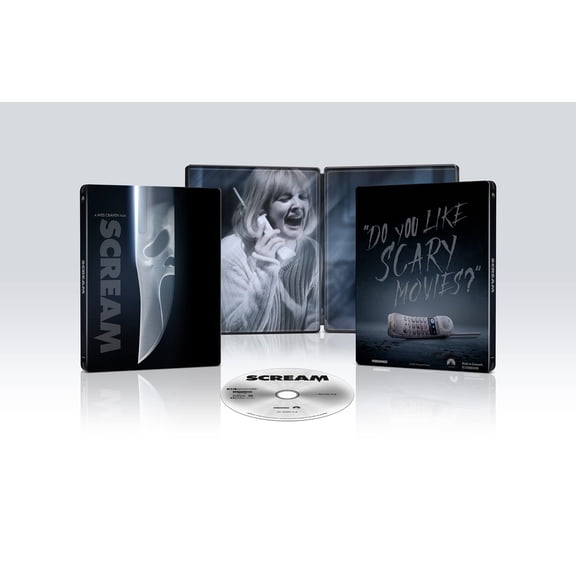 Scream (Steelbook 4K Ultra-HD + Blu-ray) (Limited Edition) (2 Blu Ray) (4K Ultra HD) Jackson