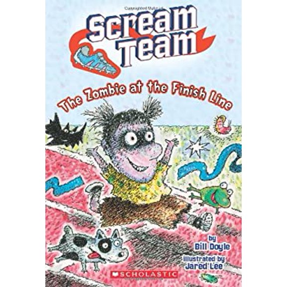 Pre-Owned Scream Team #4: The Zombie at the Finish Line (Paperback) 0545479789 9780545479783