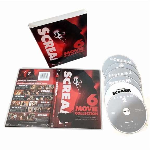 Scream: The Complete Movie Collection | 6-Disc DVD Box Set | All 6 Films