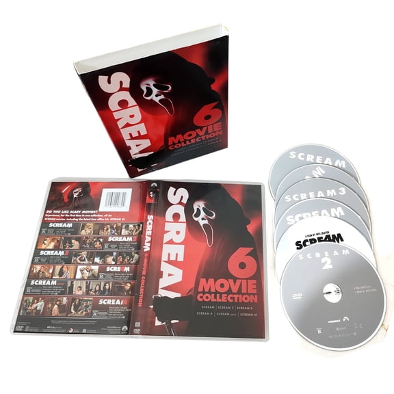 Scream: The Ultimate 6-Movie Collection (Includes Scream 1, 2, 3, 4, 5 & 6)