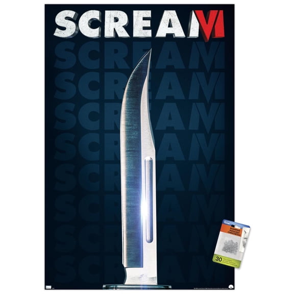 Scream VI - Knife Wall Poster with Push Pins, 22.375" x 34"