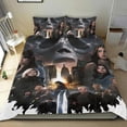 thumbnail image 1 of Scream VI Themed Bed Sheet Set Three Piece Set 53x79 In ches Comfortable And Skin Friendly Unique Design Creating A Star Gifts For Family Friends fans, 1 of 6