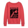 thumbnail image 1 of Scream - What's Your Fav Scary Movie? - Women's French Terry Long Sleeve Pullover, 1 of 3