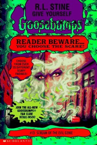 Pre-Owned Scream of the Evil Genie (Give Yourself Goosebumps, No 13) (Paperback) 0590847732 9780590847735