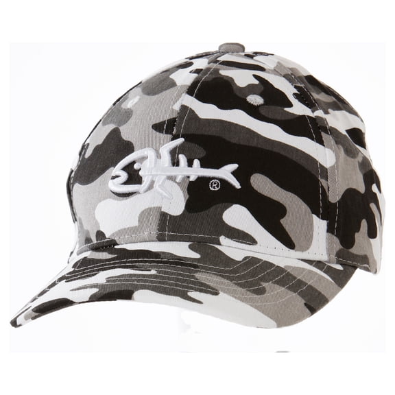 Screamer Ball Cap - White Camo/White