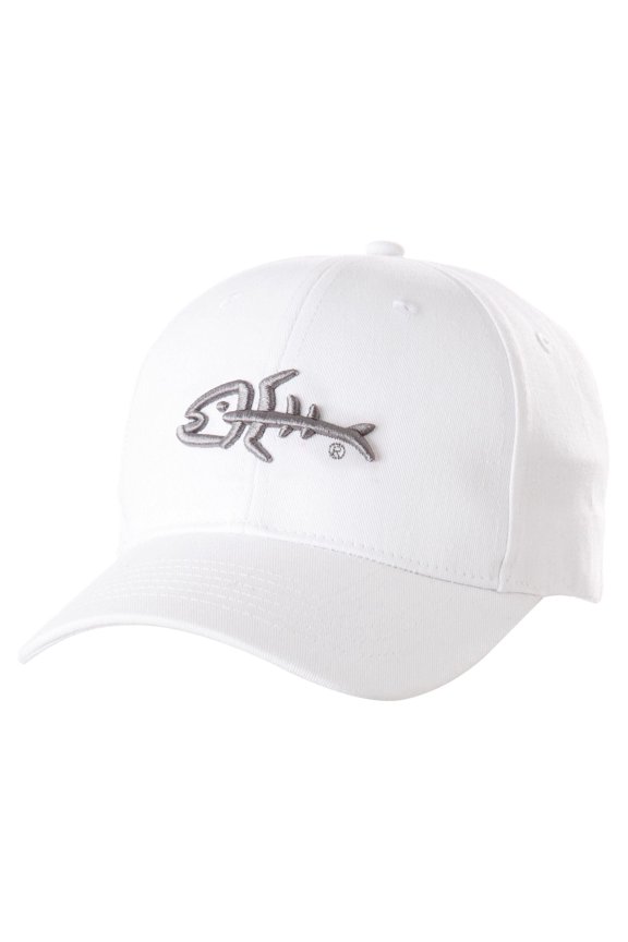 Ball Cap -White/Titanium